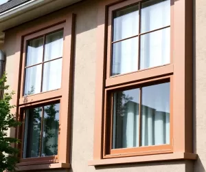 Jaki kolor parapetu zewnętrznego do brązowych okien